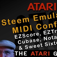 Atari ST Steem Emulator - Connecting and Using a MIDI Device in 2023