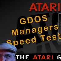 Atari ST GDOS - NVDI vs SPeedo vs GPlus Speed Tests