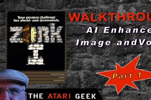Zork 1 Walkthrough, Part 1 - AI Enhanced with Images, Voiceover and...